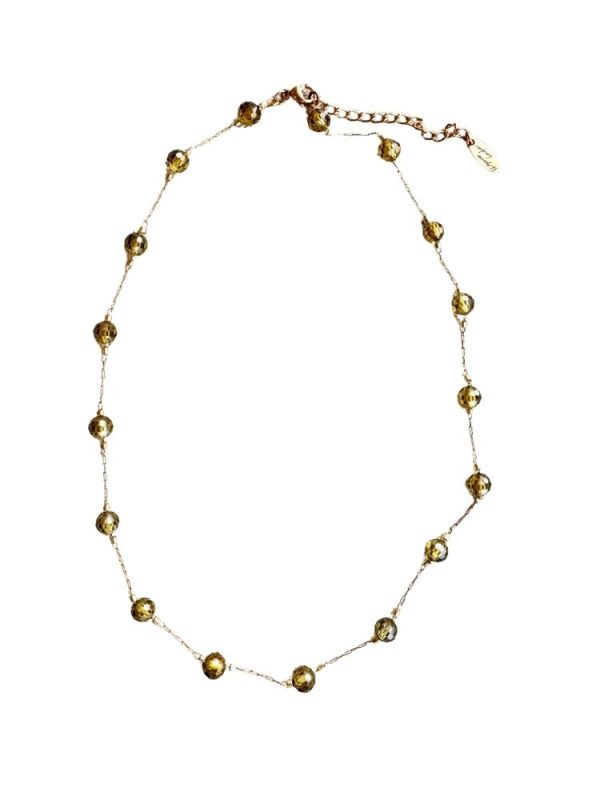 Short crystal necklace - Ifigenia Loukou