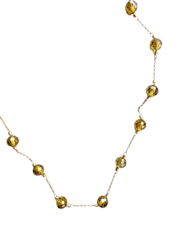 Long crystal necklace - Ifigenia Loukou - Image 2