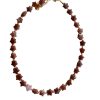 Jade star necklace with hematite - Ifigenia Loukou