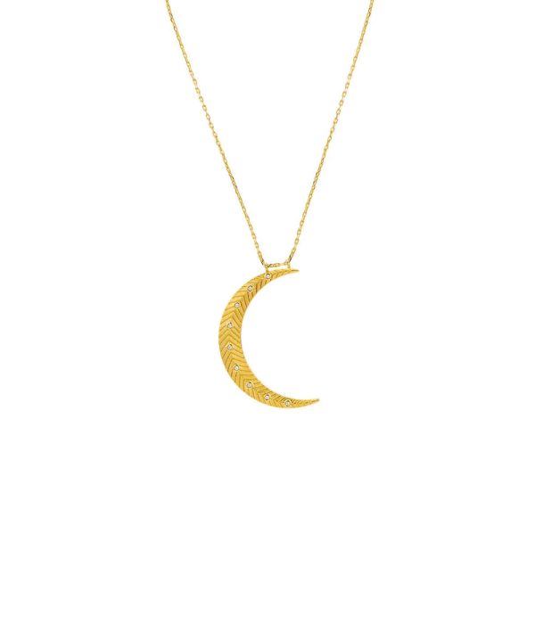 Big moon necklace - Mya Bay