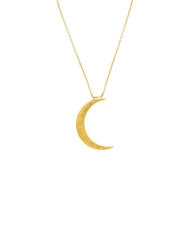 Big moon necklace - Mya Bay