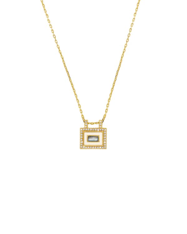 Labradorite El Paso necklace - Mya Bay