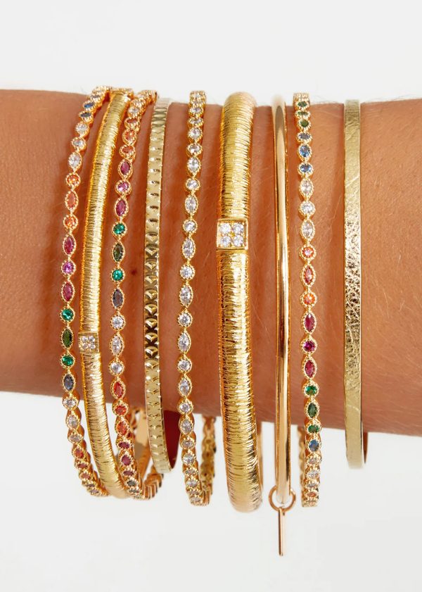 Elephant skyn bangle - Mya Bay - Image 2