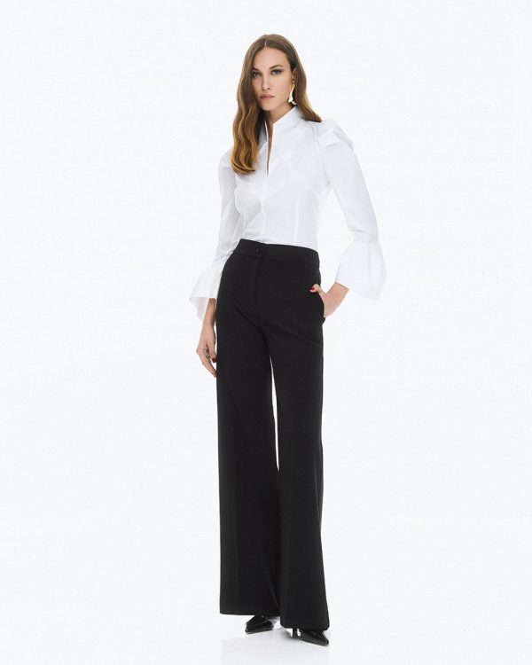 Wide straight-leg pants - Access Fashion