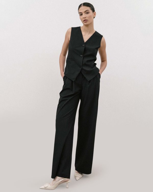 Liana wide-leg trousers - 4Tailors