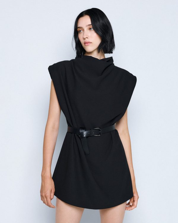 Draped mini dress - Access Fashion