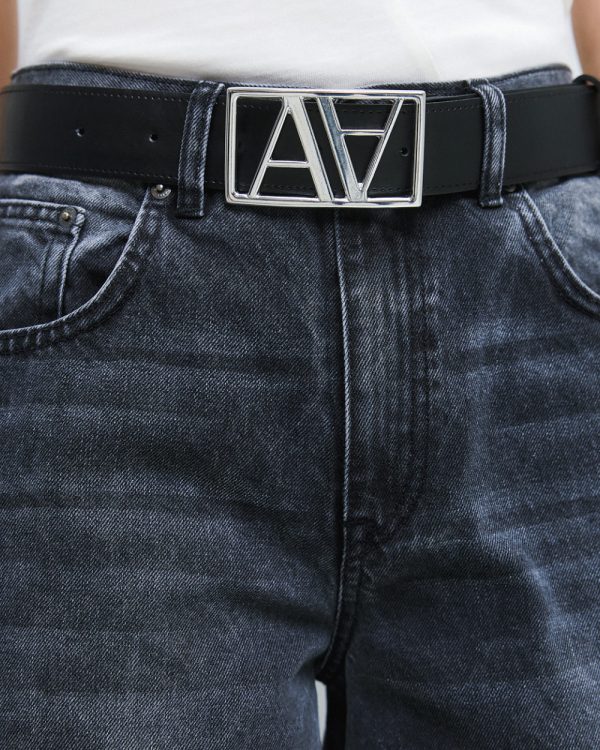 Belt with a monogram buckle - Access Fashion