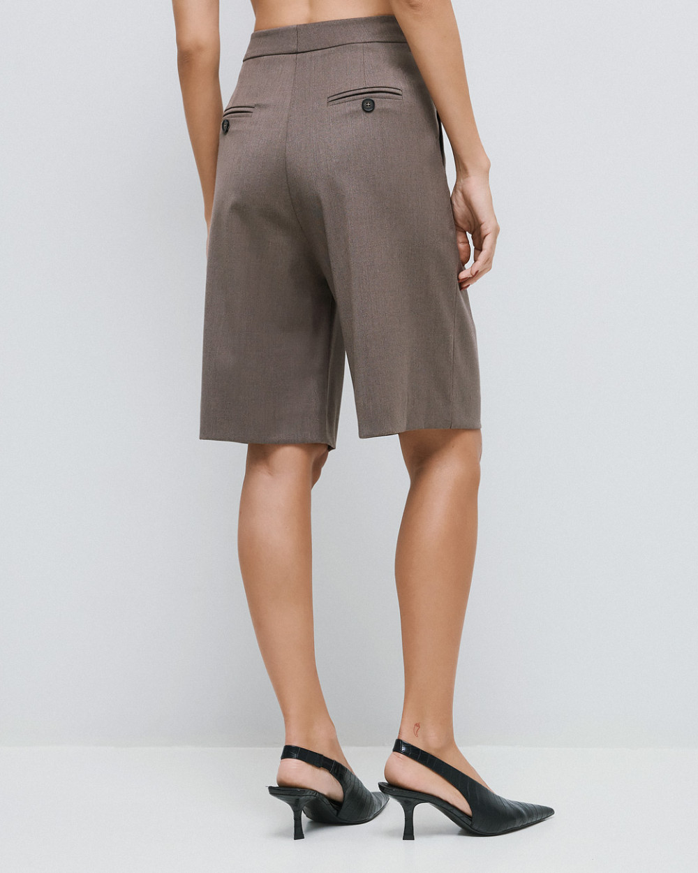 Brouska - 54-5040-304 Pleated bermuda shorts - Access Fashion - Image 8