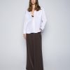 Pants with elastic waistband and pockets - Access Fashion