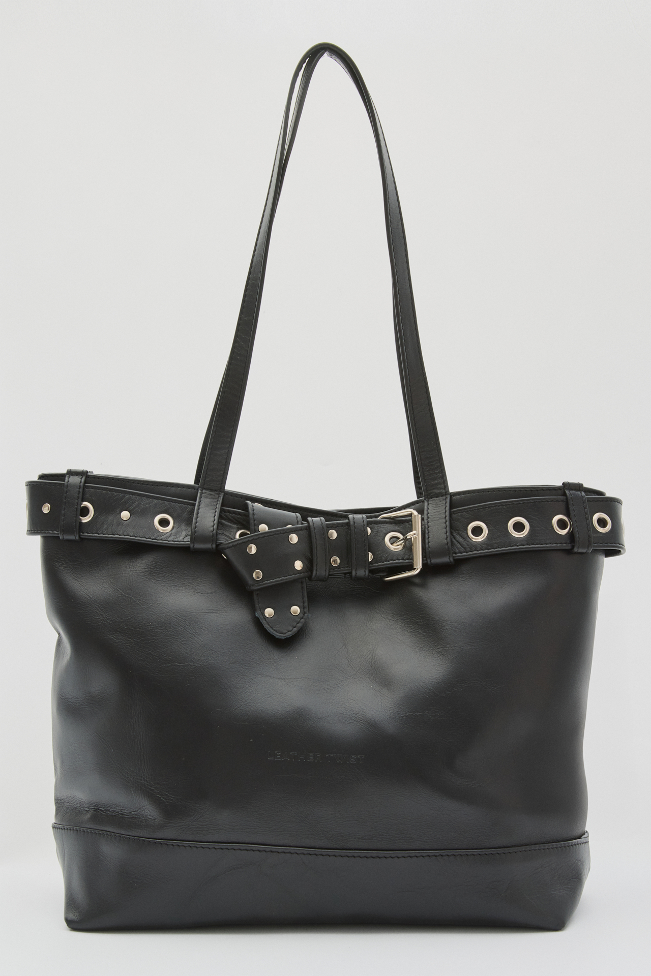 Brouska - LTW25-2603 Leather studded tote bag - Leather Twist - Image 4
