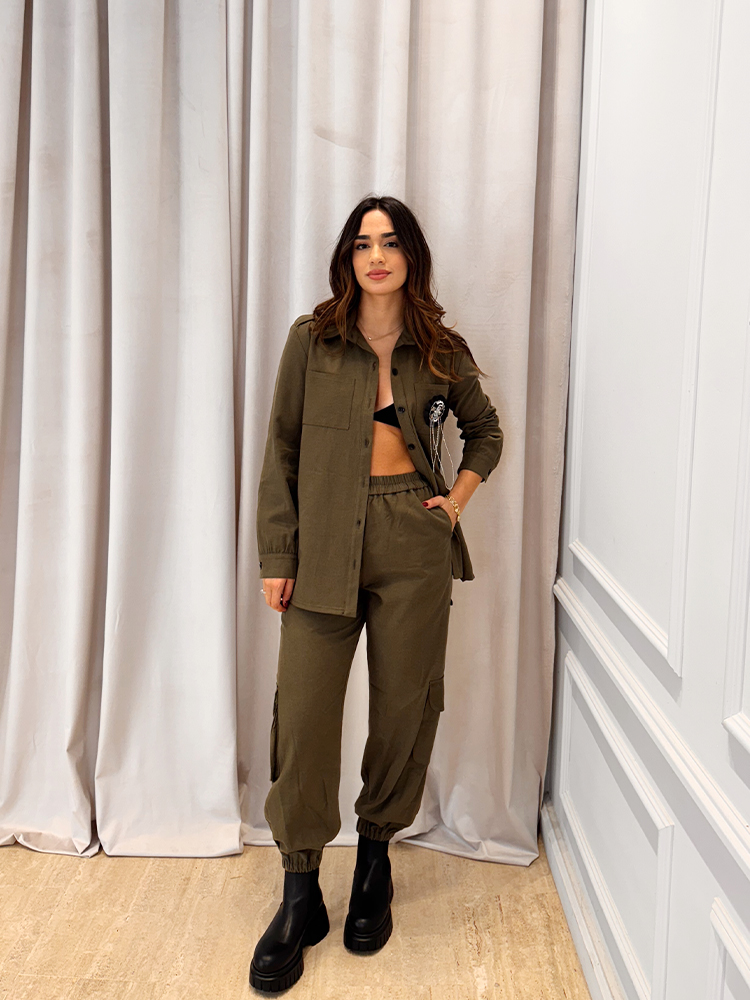 Brouska - INW25-8008A Double toned shirt - Innocent - Image 9