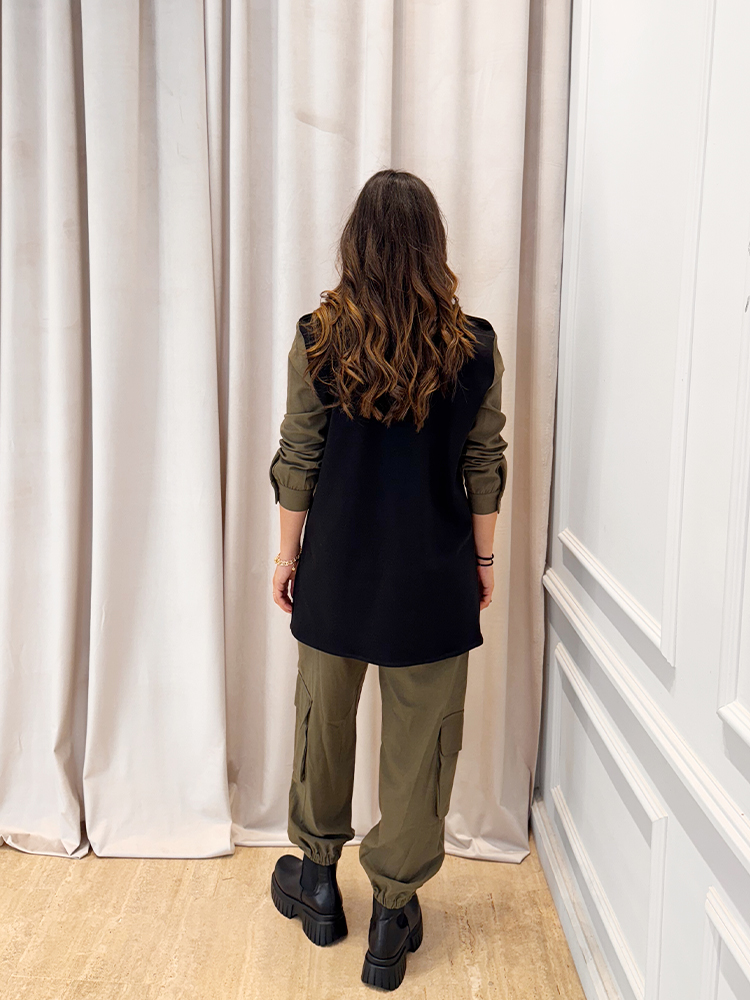 Brouska - INW25-8008A Double toned shirt - Innocent - Image 5