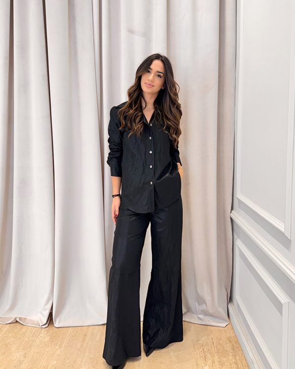 Wide-leg high-waist trousers - Innocent