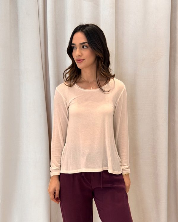 Tencel long sleeve top - Innocent