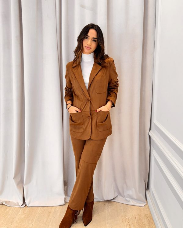 Suede-effect blazer - Innocent