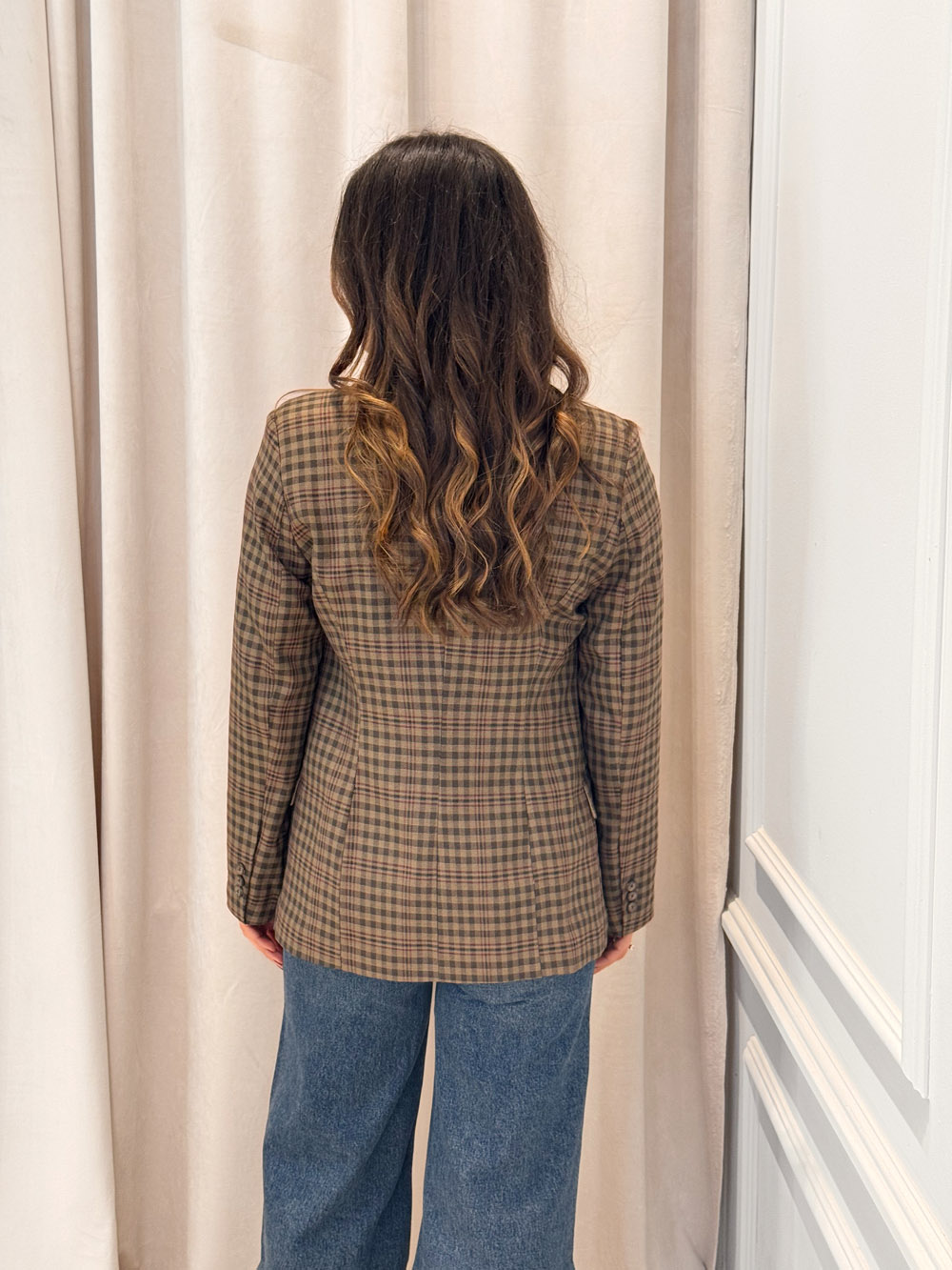 Brouska - INW25-9507 Checked blazer - Innocent - Image 3