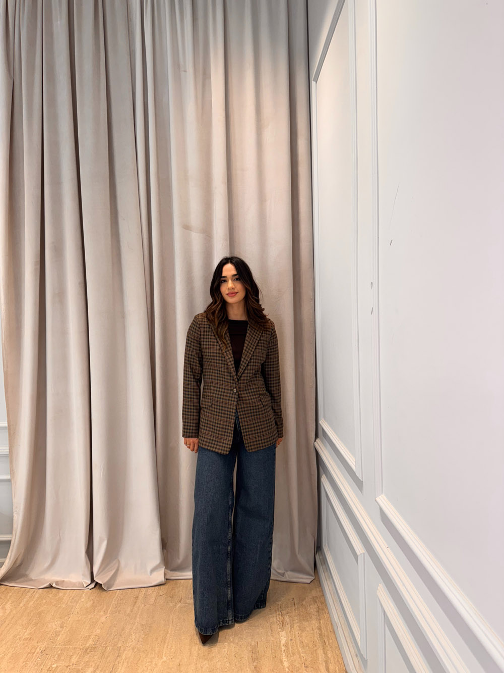 Brouska - INW25-9507 Checked blazer - Innocent - Image 5