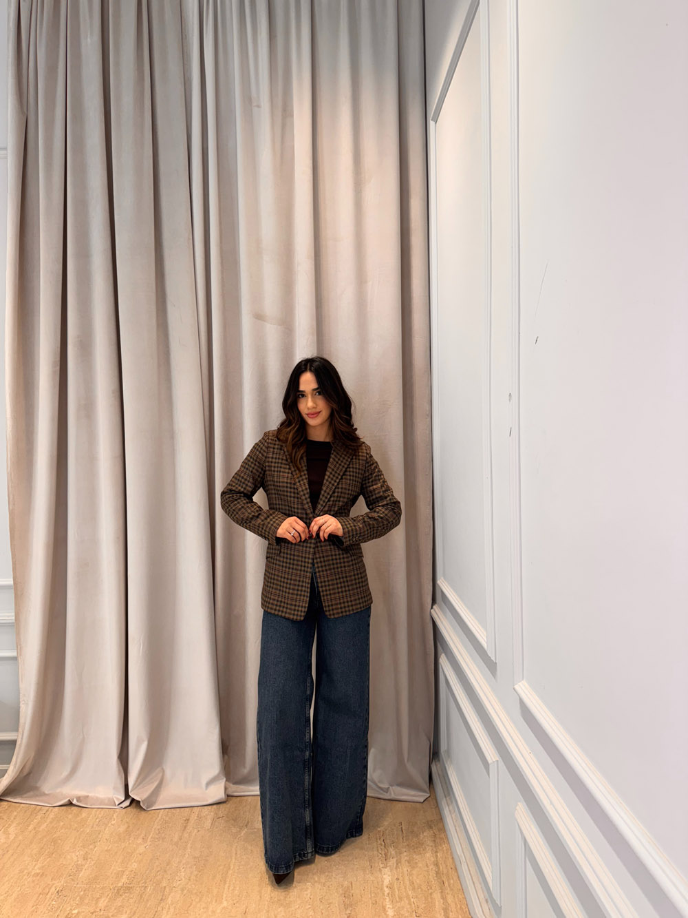 Brouska - INW25-9507 Checked blazer - Innocent - Image 6