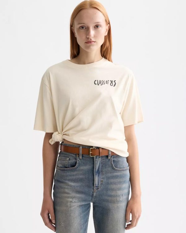 Class of ''85'' graphic t-shirt - Scotch & Soda