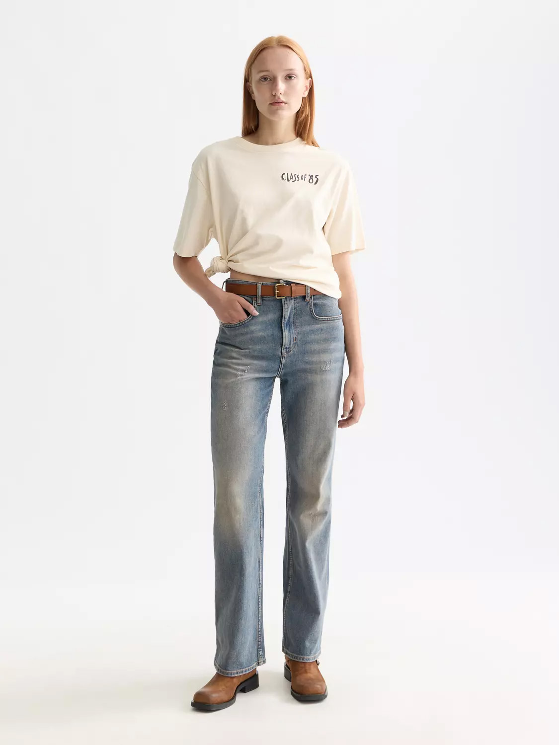 Brouska - SQW25-U9A00893T Class of ''85'' graphic t-shirt - Scotch & Soda - Image 2