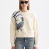 Artistic bird print sweatshirt - Scotch & Soda