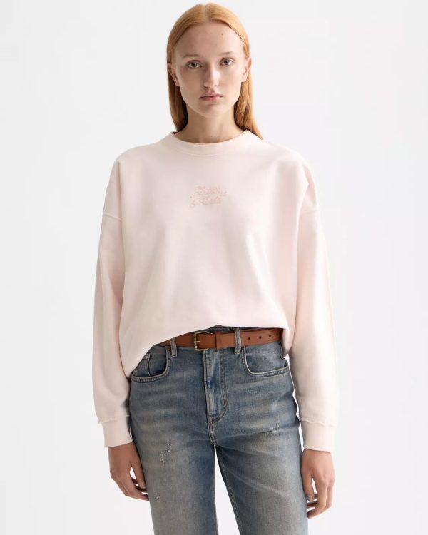 Embroidered logo sweatshirt - Scotch & Soda