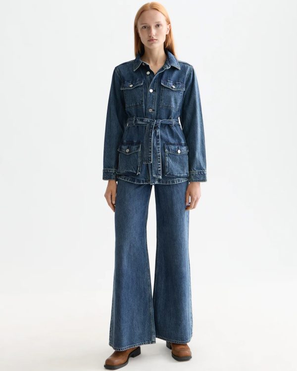 High-waist wide-leg jeans - Scotch & Soda