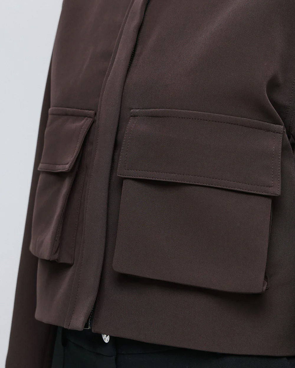 Brouska - 54-1020-387 Cropped jacket with pockets - Access Fashion - Image 10