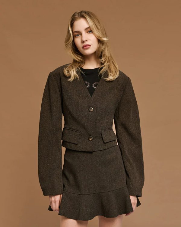 Short fitted jacket - Access Fashion