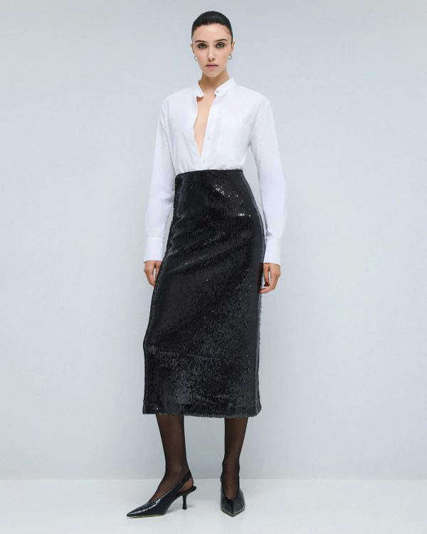 Midi sequin skirt - Access Fashion