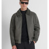 Bomber jacket with suede effect fabric - Antoni Morato