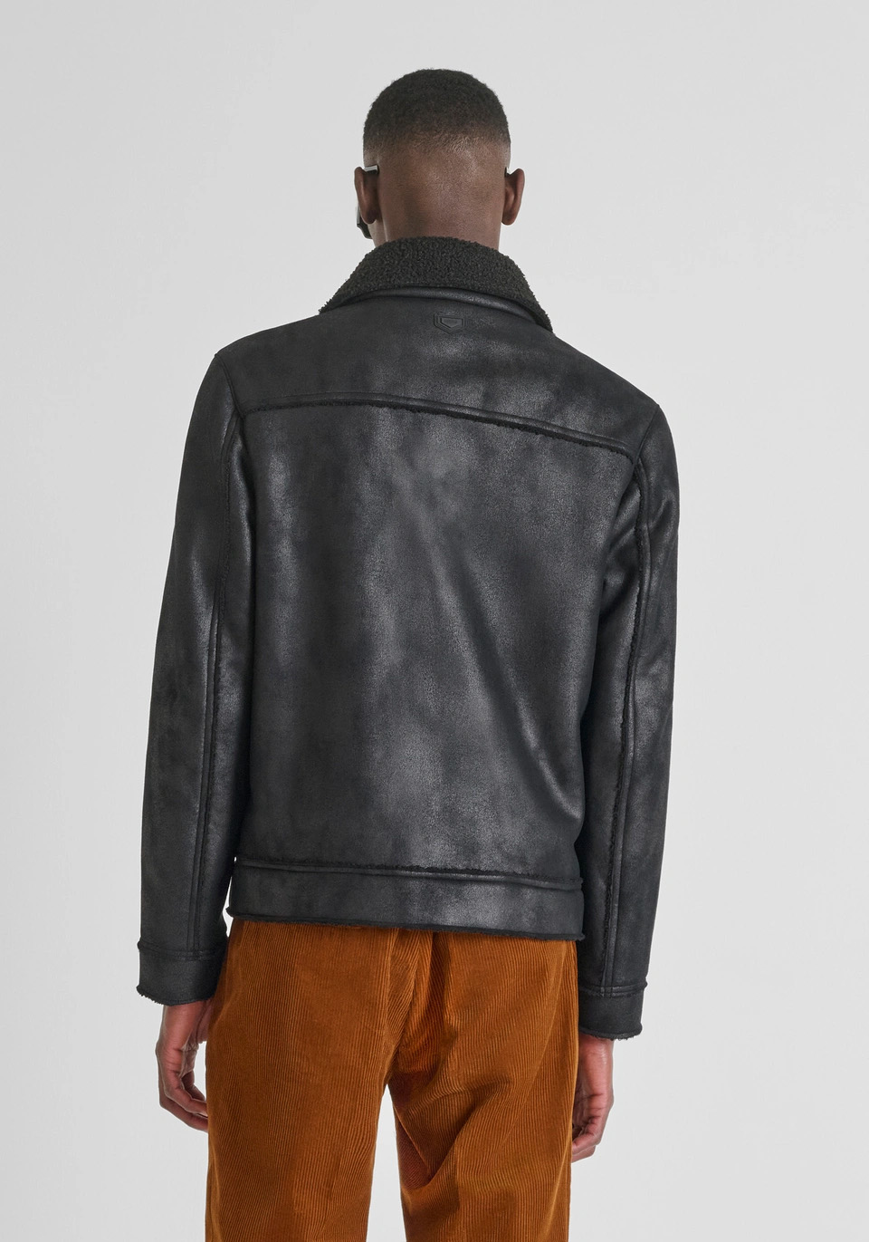 Brouska - AMW25-MMCO00940 Regular fit jacket in soft effect fabric - Antony Morato - Image 2