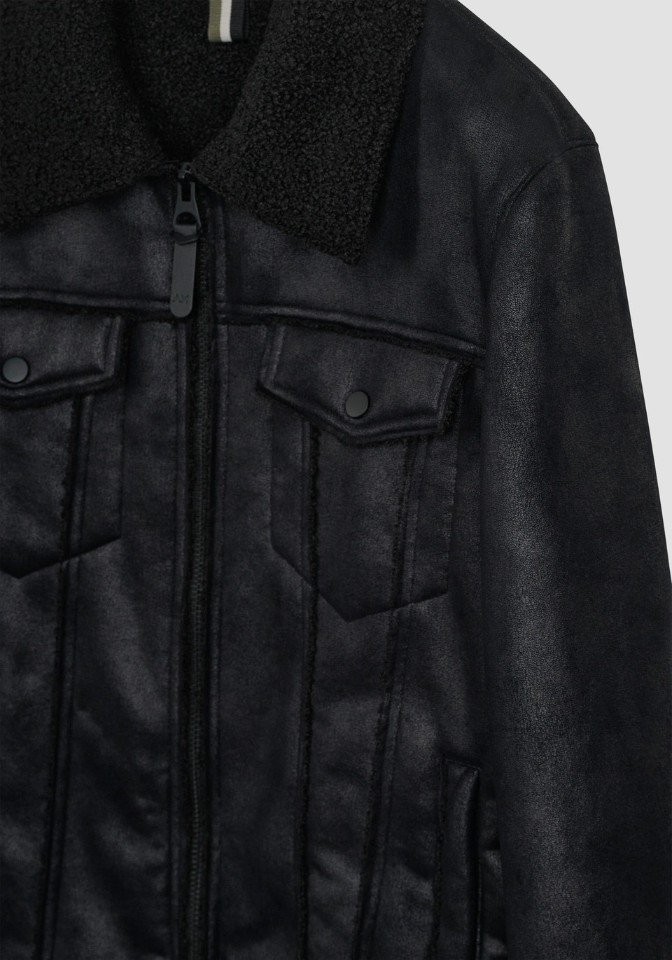 Brouska - AMW25-MMCO00940 Regular fit jacket in soft effect fabric - Antony Morato - Image 4