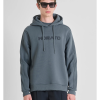 Relaxed fit hoodie in cotton blend sustainable with logo -Antony Morato