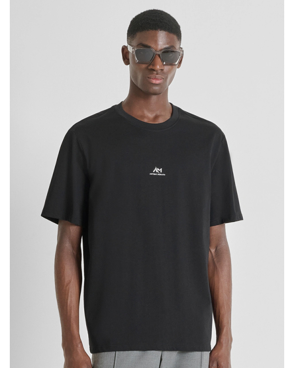 Relaxed cotton t-shirt   with logo - Antony Morato