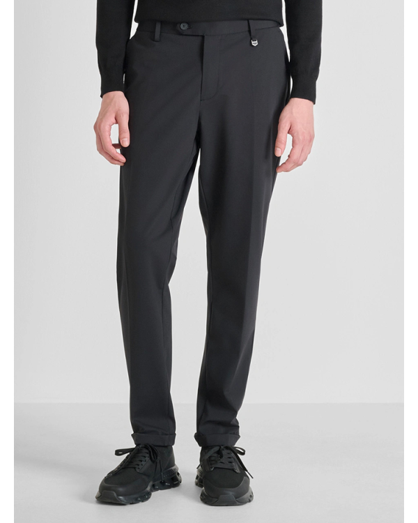 Slim fit trousers in stretch fabric - Antoni Morato