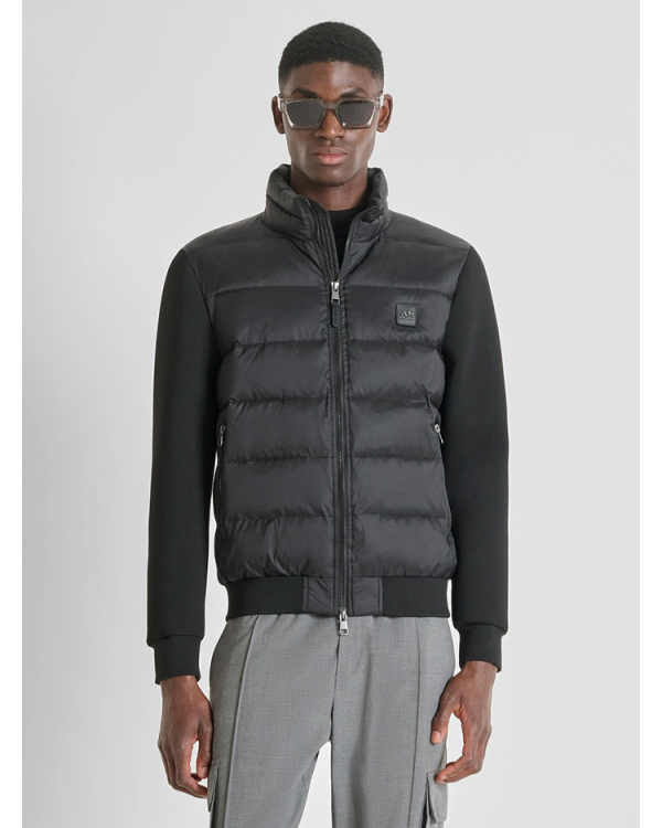 Slim fit jacket in shiny fabric with eco-padding - Antoni Morato