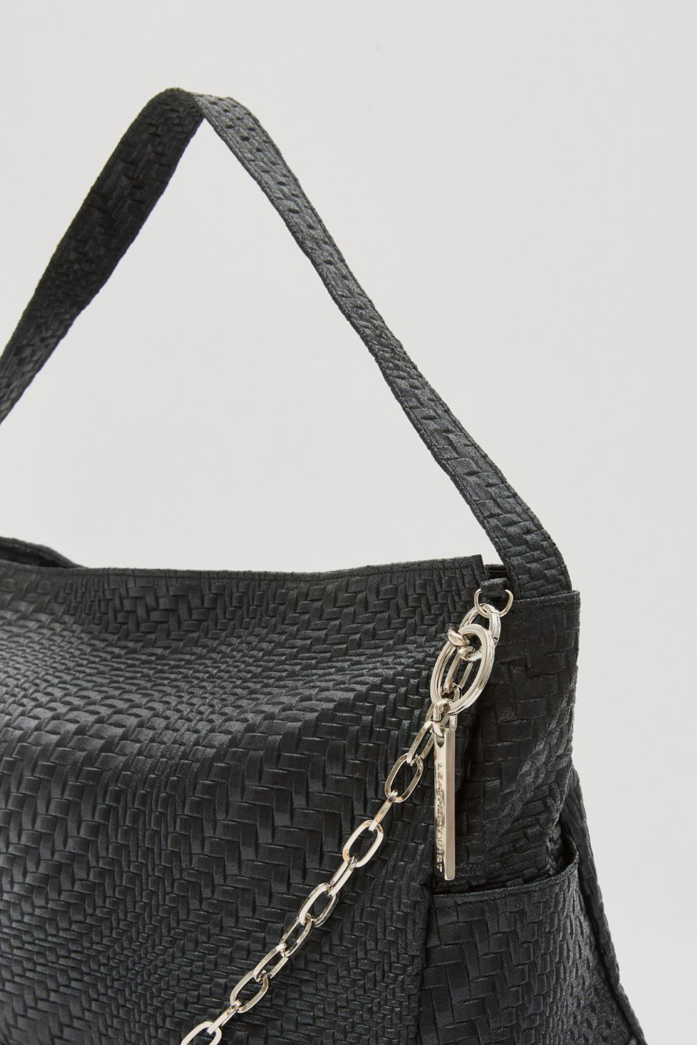 Brouska - LTW25-2605 Threads tote Bag - Leather Twist - Image 9