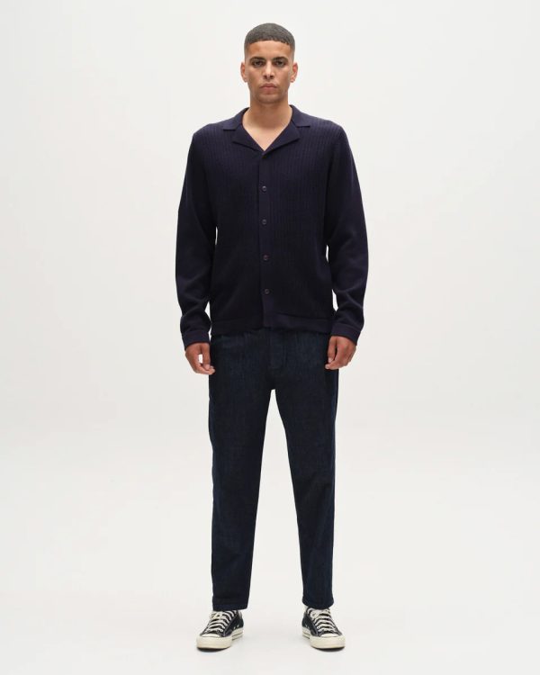 Button-up textured knit polo - Gabba