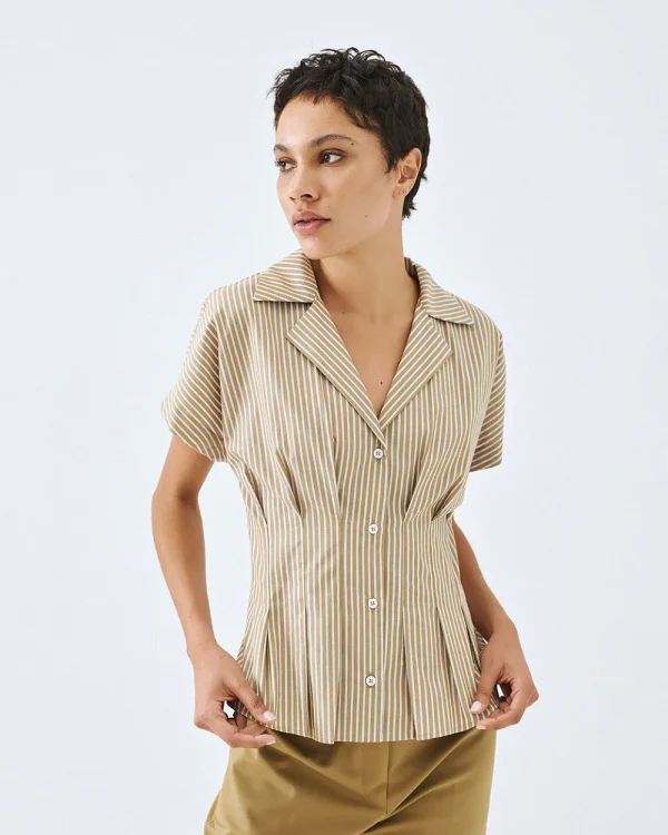 Fitted striped shirt - Access Fashion