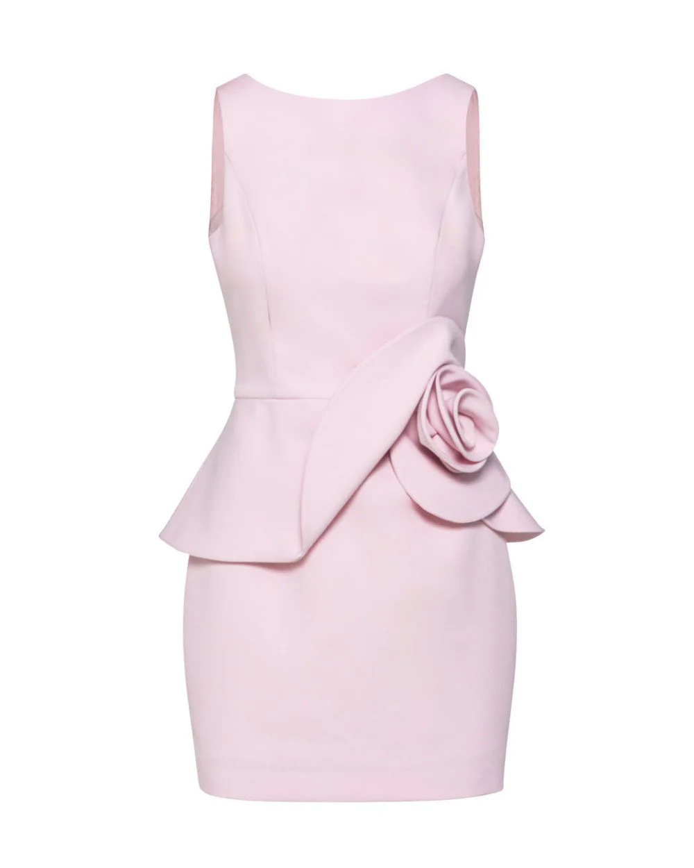 Brouska - S26-3004 Mini dress with floral ruffle detail - Access Fashion - Image 5