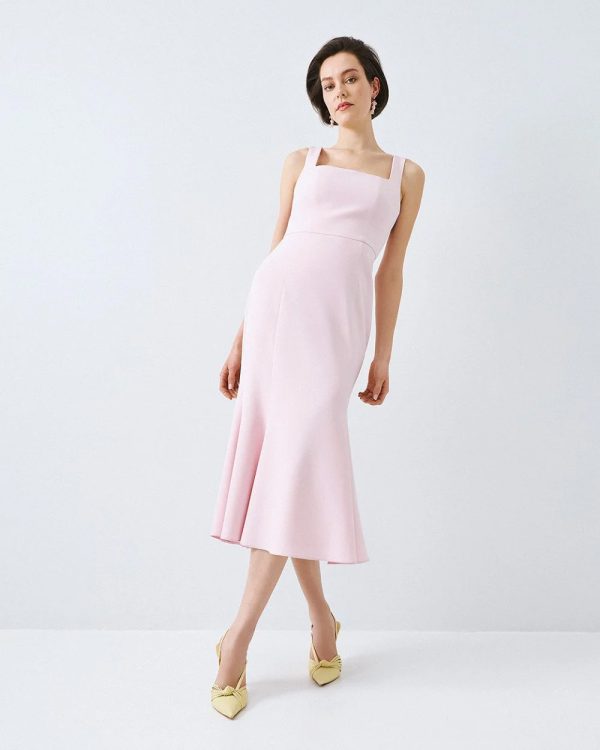 Midi godet dress - Access Fashion