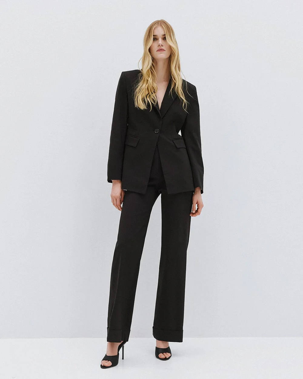 Brouska - S26-5003-162 Pants with turn-up hems - Access Fashion - Image 5