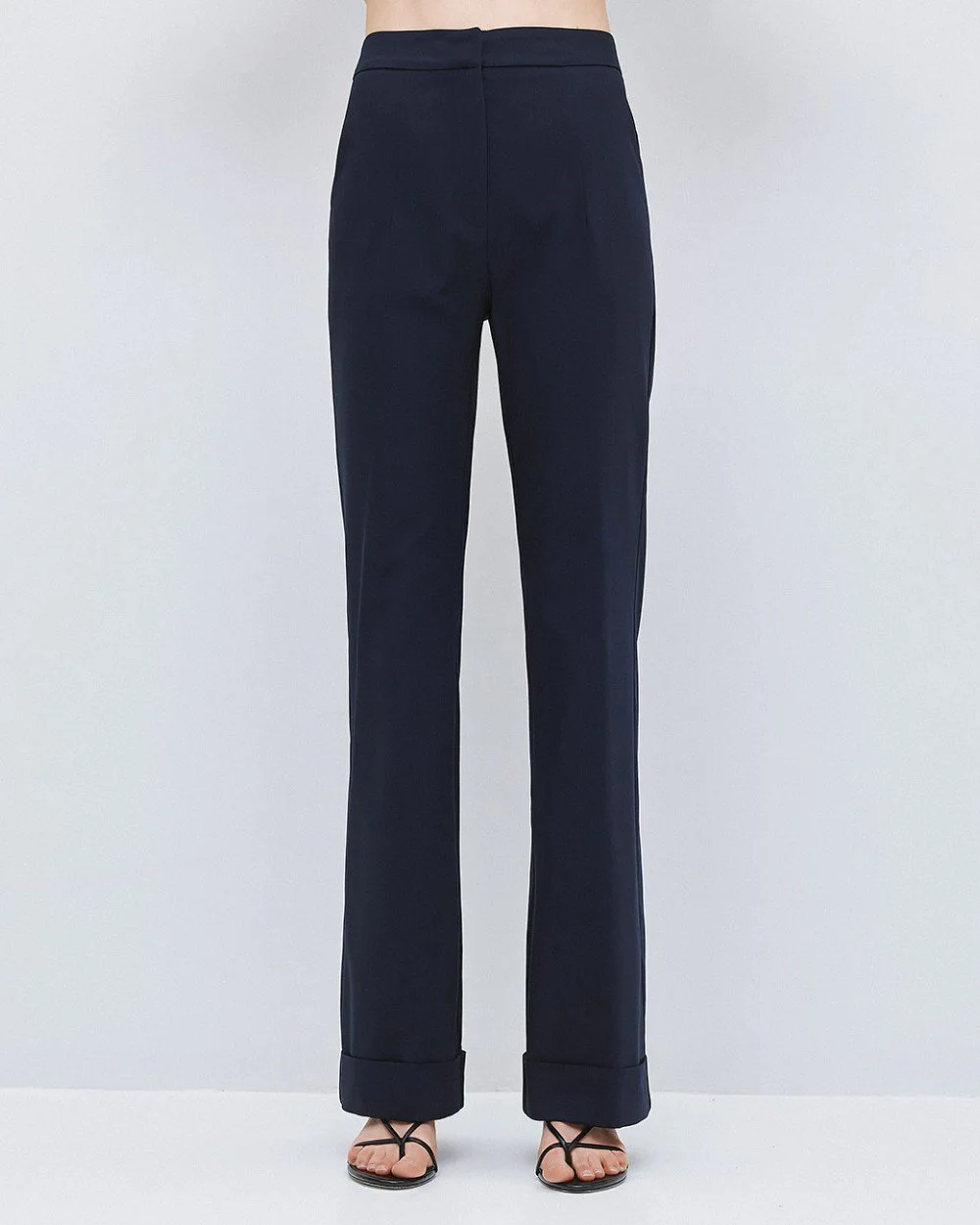 Brouska - S26-5003-162 Pants with turn-up hems - Access Fashion - Image 11