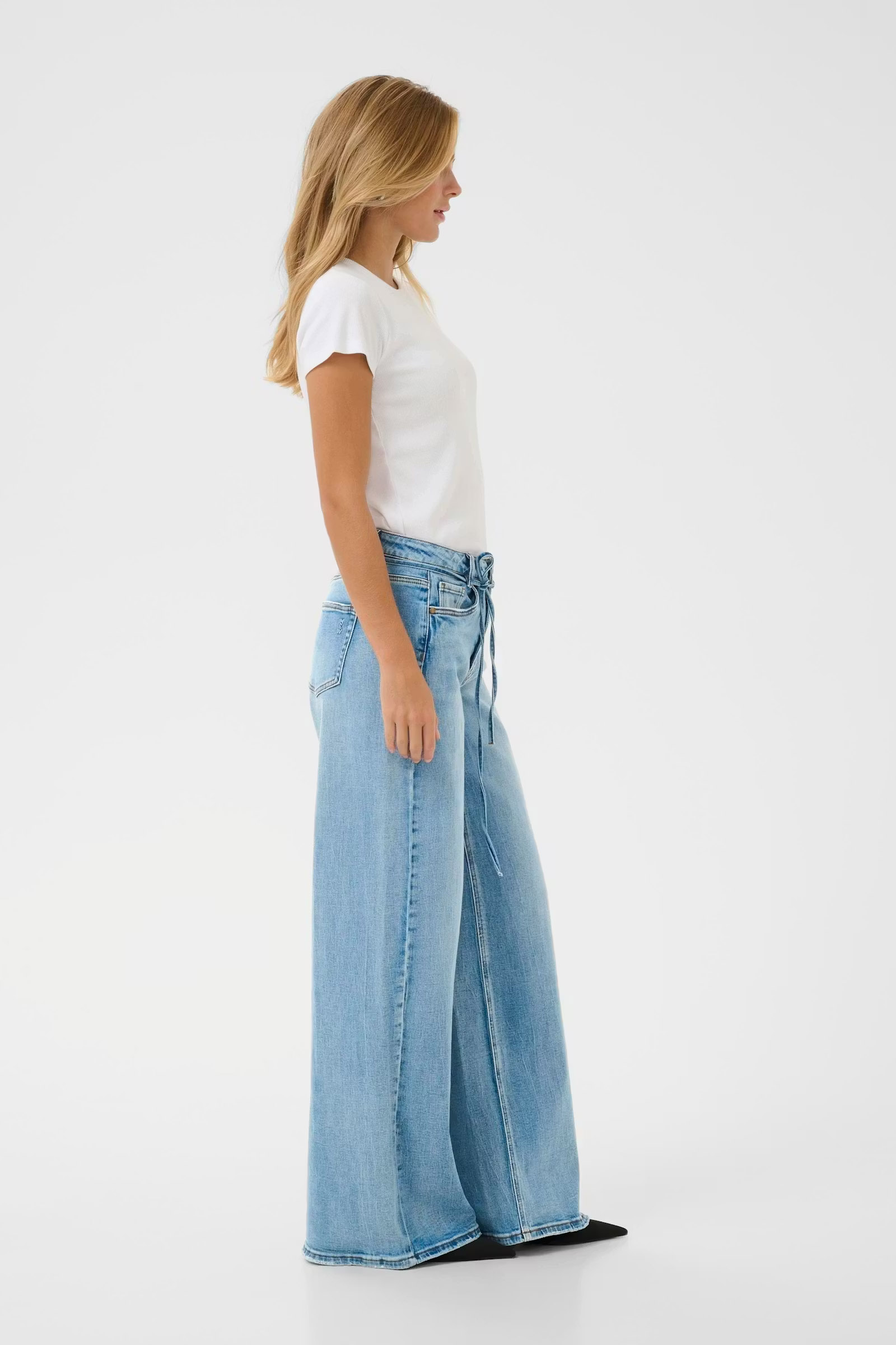 Brouska - MES26-5256 MW Karo x-wide denim – My Essential Wardrobe - Image 5