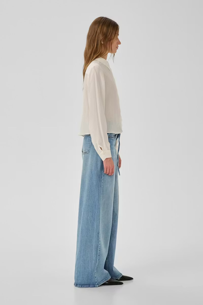 Brouska - MES26-5256 MW Karo x-wide denim – My Essential Wardrobe - Image 8