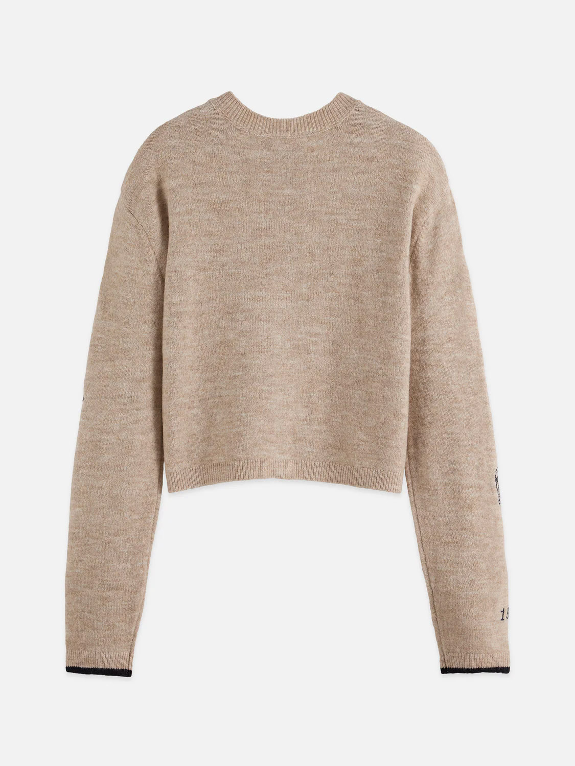 Brouska - SQS26-U9B01080T Embroidered crew neck cardigan - Scotch & Soda - Image 6