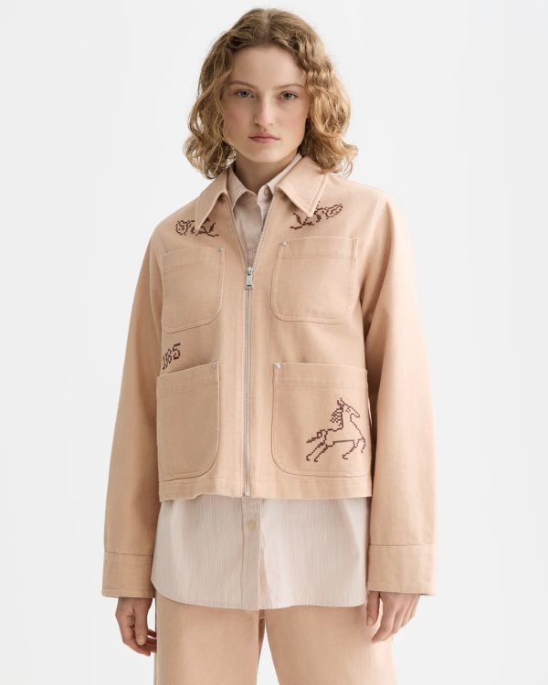 Embroidered jacket - Scotch & Soda
