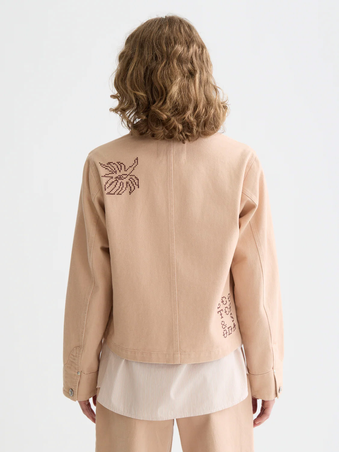 Brouska - SQS26-U9G01140T Embroidered jacket - Scotch & Soda - Image 4