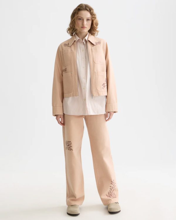 The Ripple high rise straight pants - Scotch & Soda